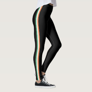 Legging Dia do Pai das Ruas. Ireland Flag.