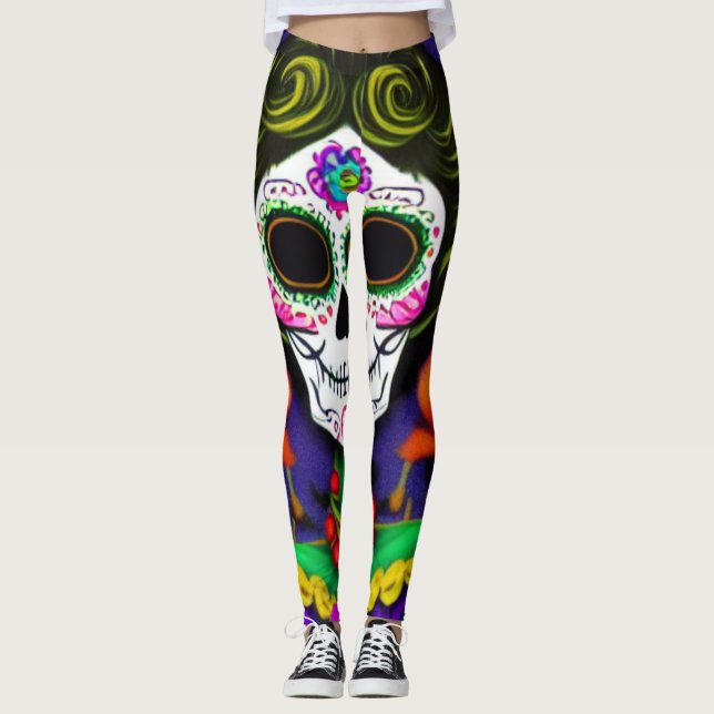 Legging Dia dos Mortos (Frente)