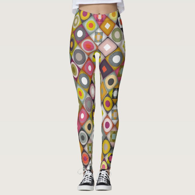 Legging diagonal parava (Frente)