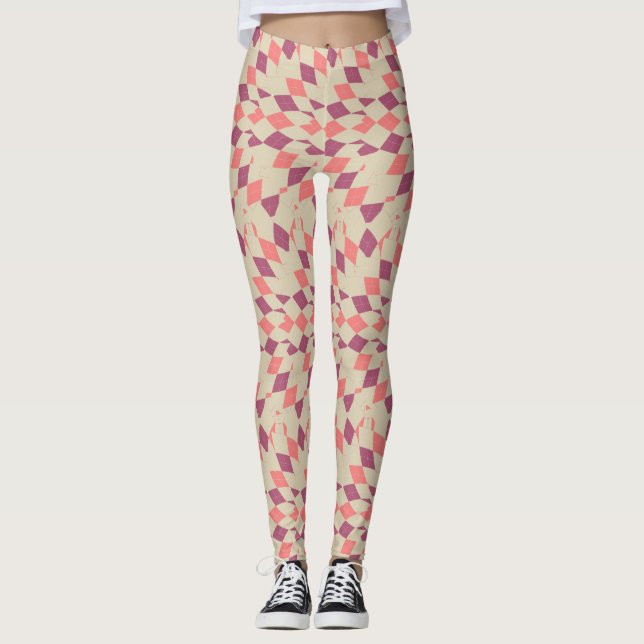 Legging Diamond Swirl (Frente)