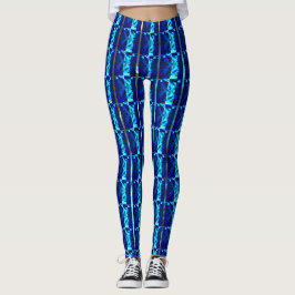 Legging Diferente azul, diferente vertical listrado