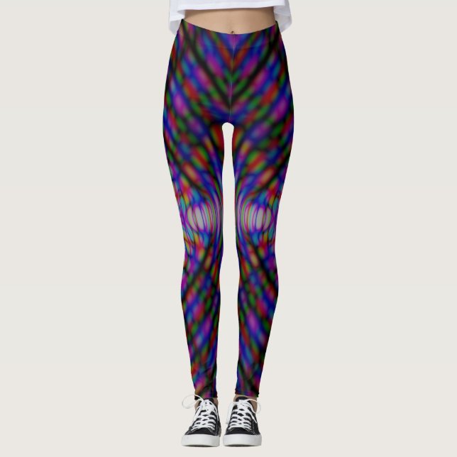 Legging Difracção 3 caneleiras (Frente)