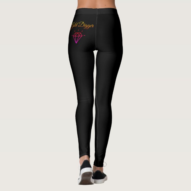Legging Digger Dourado (Verso)