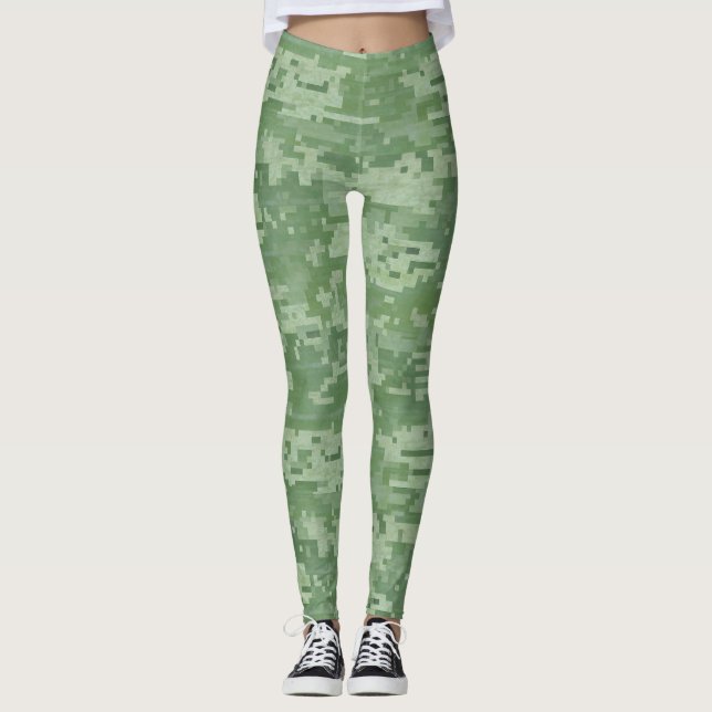 Legging Digital Bamboo Camo (Frente)