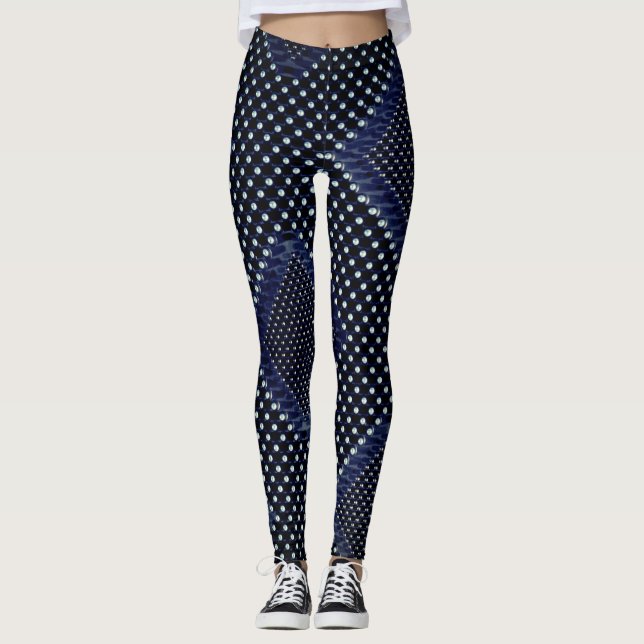 Legging Dimensões do Diamond em formas geométricas (Frente)