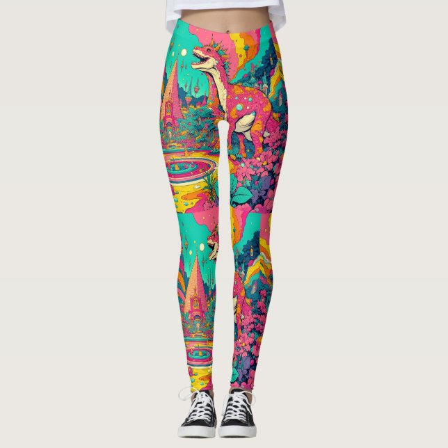 Legging dino trippy (Frente)