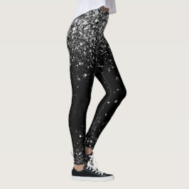 Legging Disco Prata Glam 