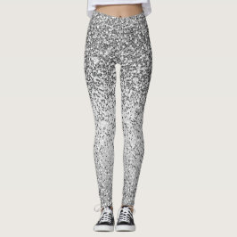 Legging Disco Silver Glam
