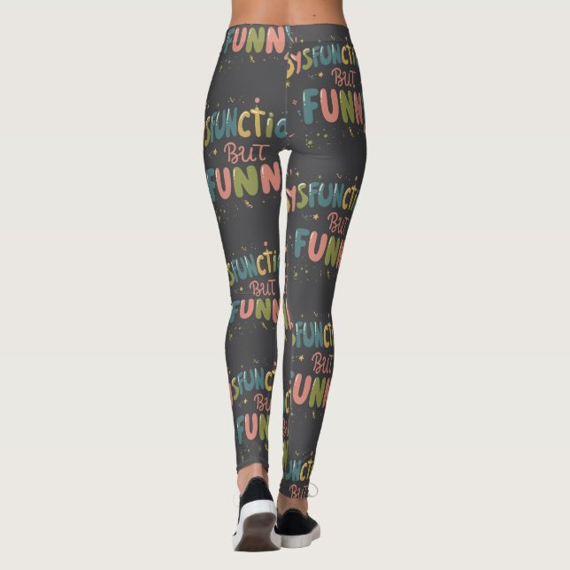 Legging Disfuncional, mas engraçado (Verso)