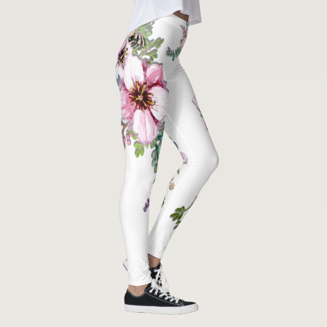 Legging Disposição das flores (Direita)