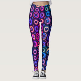 Legging Diversão Assustadora Halloween Olho de Monstro Pre