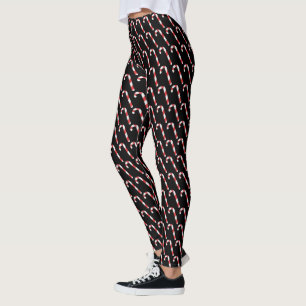 Legging Divertimento, bastões de doces festivos