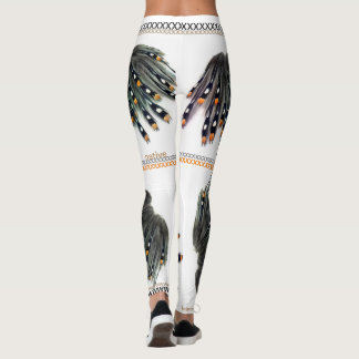 Legging Do sudoeste/nativo americano inspirou caneleiras