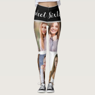 Legging Doce Dezesseis Faíscas: Leggin Personalizado de Co