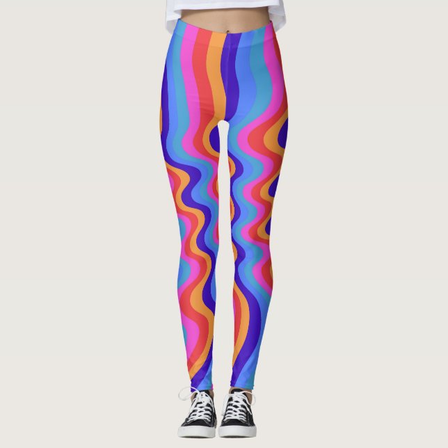 Legging Documento de Trabalho Retroativo Hippie Trippy 196 (Frente)