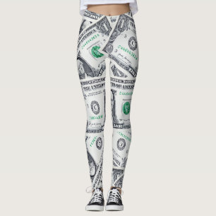 Legging Dólar Bill Money