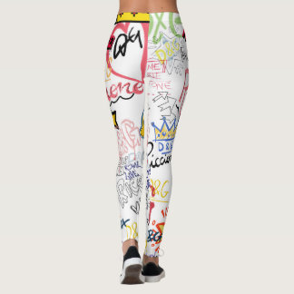 Legging Dolce Gabbana New Season Moderna Typografia Design