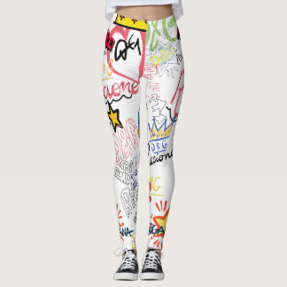Legging Dolce Gabbana Nova Temporada Design de Tipografia