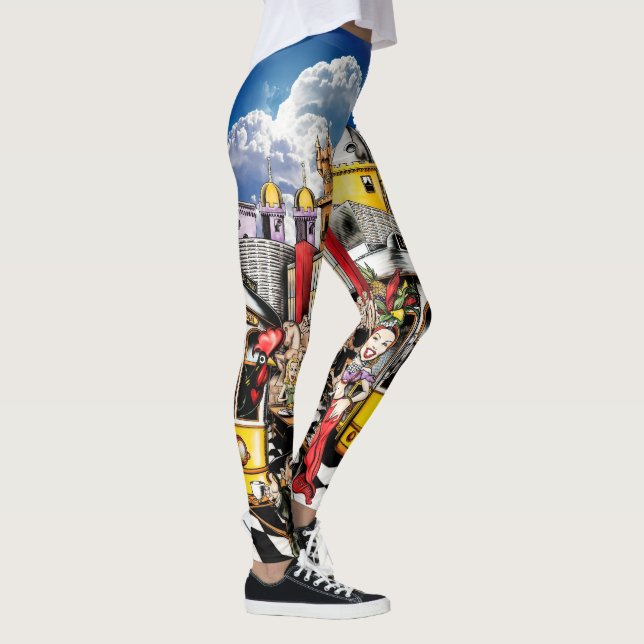 Legging Dolce Gabbana universal GYM com design (Direita)