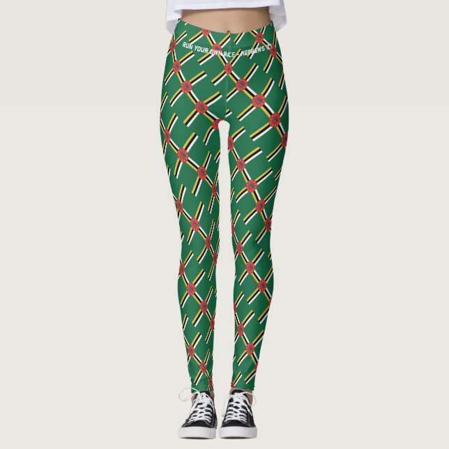 Legging DOMINICA Christian Custom EXECUTE SEU PRÓPRIO Sina (Frente)
