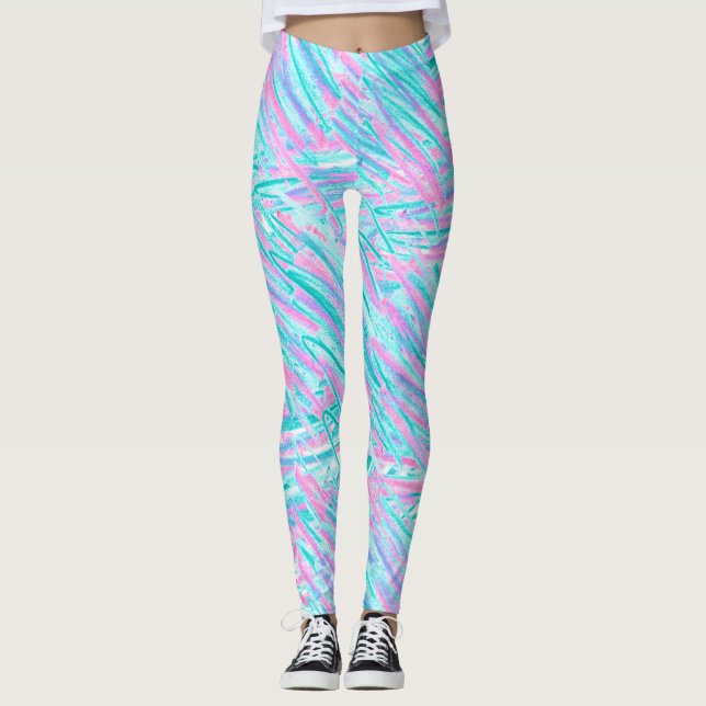 Legging Doodly Neon Nostalgic (Frente)
