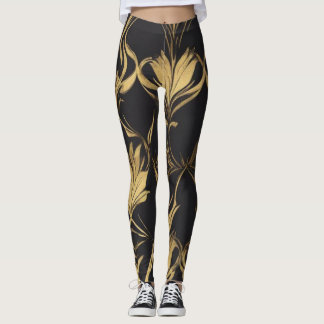 Legging Dourado