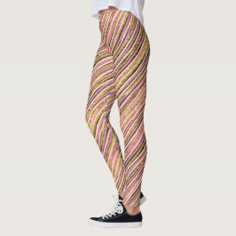 Legging Dourado brilho moderno strips luxo