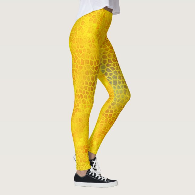 Legging Dourado dinossauro (Direita)