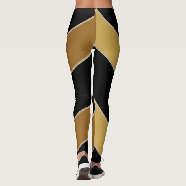 Legging Dourado negro (Verso)