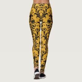 Legging Dourados e pretos