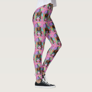 LEGGING DOXIE VERMELHO DE CABELO COMPRIDO