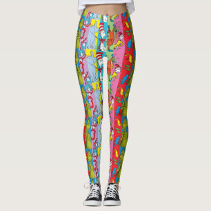 Legging Dr. Seuss Fatia de Caracteres
