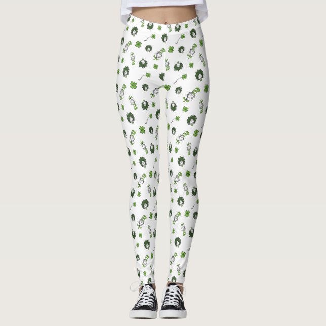 Legging Dr. Seuss | Gato no Chapéu de Trevo (Frente)