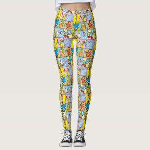 Legging Dr. Seuss Histórias Gráfico
