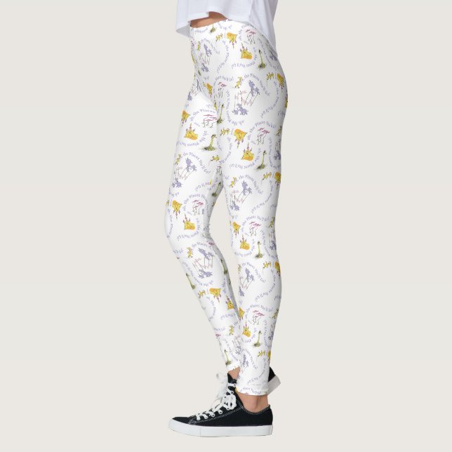 Legging Dr. Seuss "Oh, os Lugares aonde Você Irá!" (Esquerda)