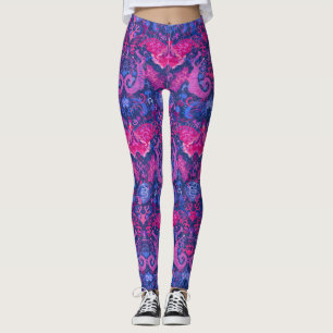 Legging Dragão Bissexual Damask - Cores de Bandeira do Or