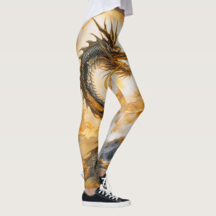 Legging Dragão Chinês