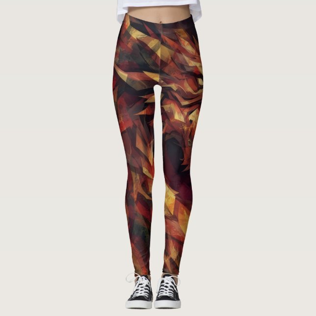 Legging Dragão Fiery (Frente)