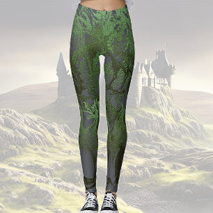 Legging Dragões Verdes