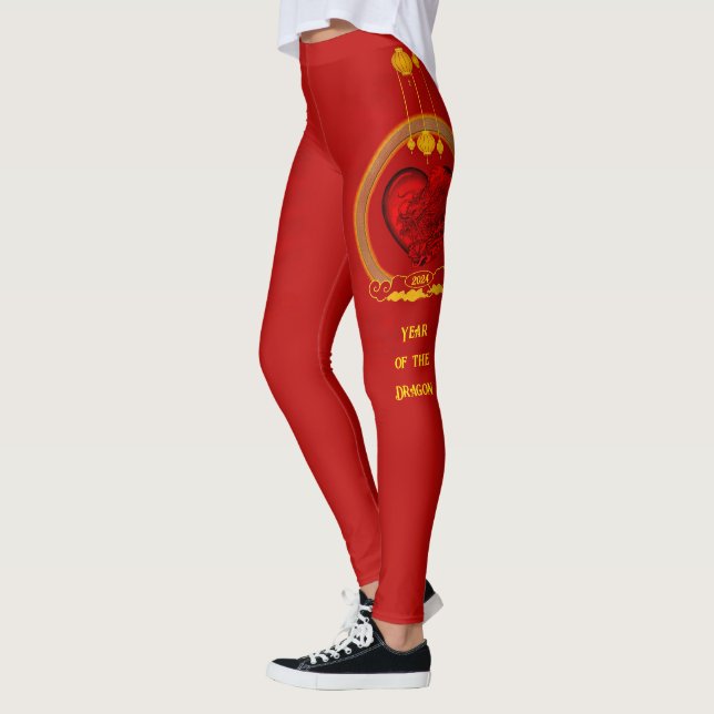 Legging Dragon Heart, ano do dragão (Esquerda)