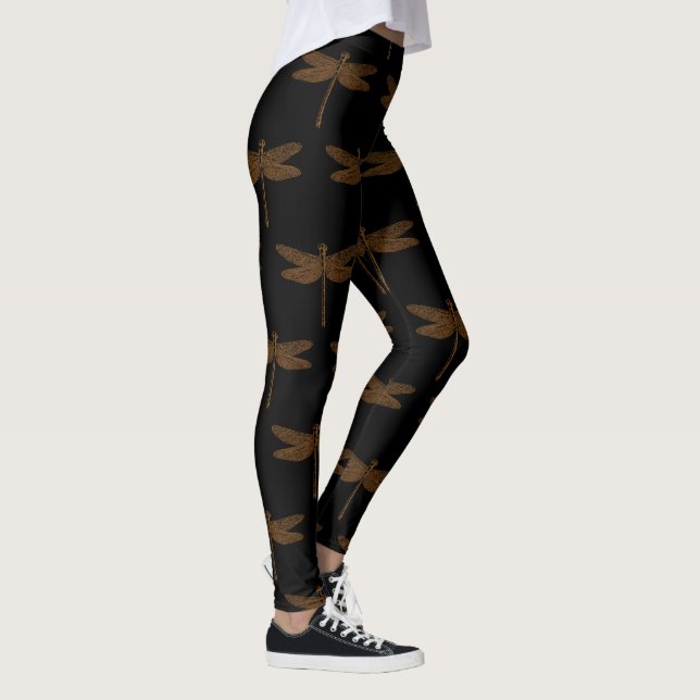 Legging Dragonfly de Fantasia de Fada Mágica (Direita)