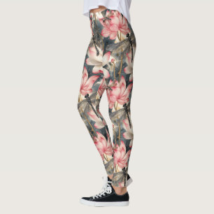 Legging Dragonfly e Rosa claro Lotus Design