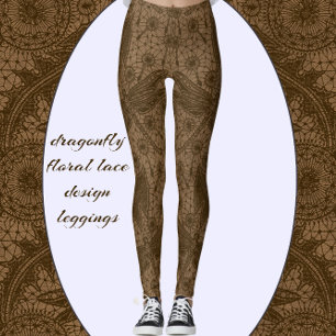 Legging Dragonfly Wings Rico Sonho Floral