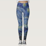 Legging Dream Legging, Van Gogh, starry night<br><div class="desc">Dream Legging, Van Gogh, starry night, classic painting</div>
