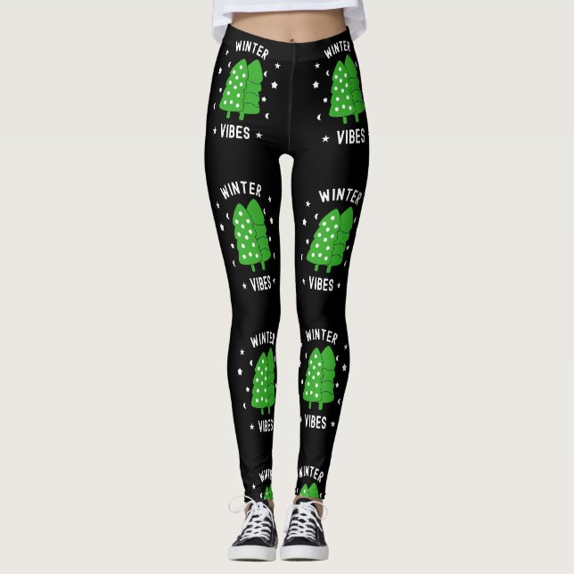 Legging Duas Árvores Víblias de inverno (Frente)