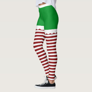 Legging Duende bonito do Natal