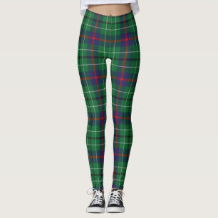 Legging Duncan Tartan Scottish Clan Xadrez Patterno