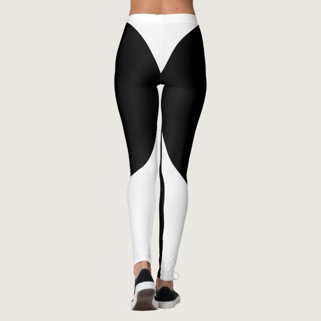 Legging É PRETO, SÃO pernas BRANCAS (Verso)