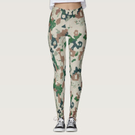 Legging Earth Pixel Woodland 