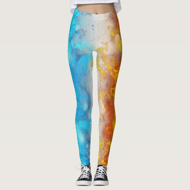 Legging Eau & Feu (Frente)